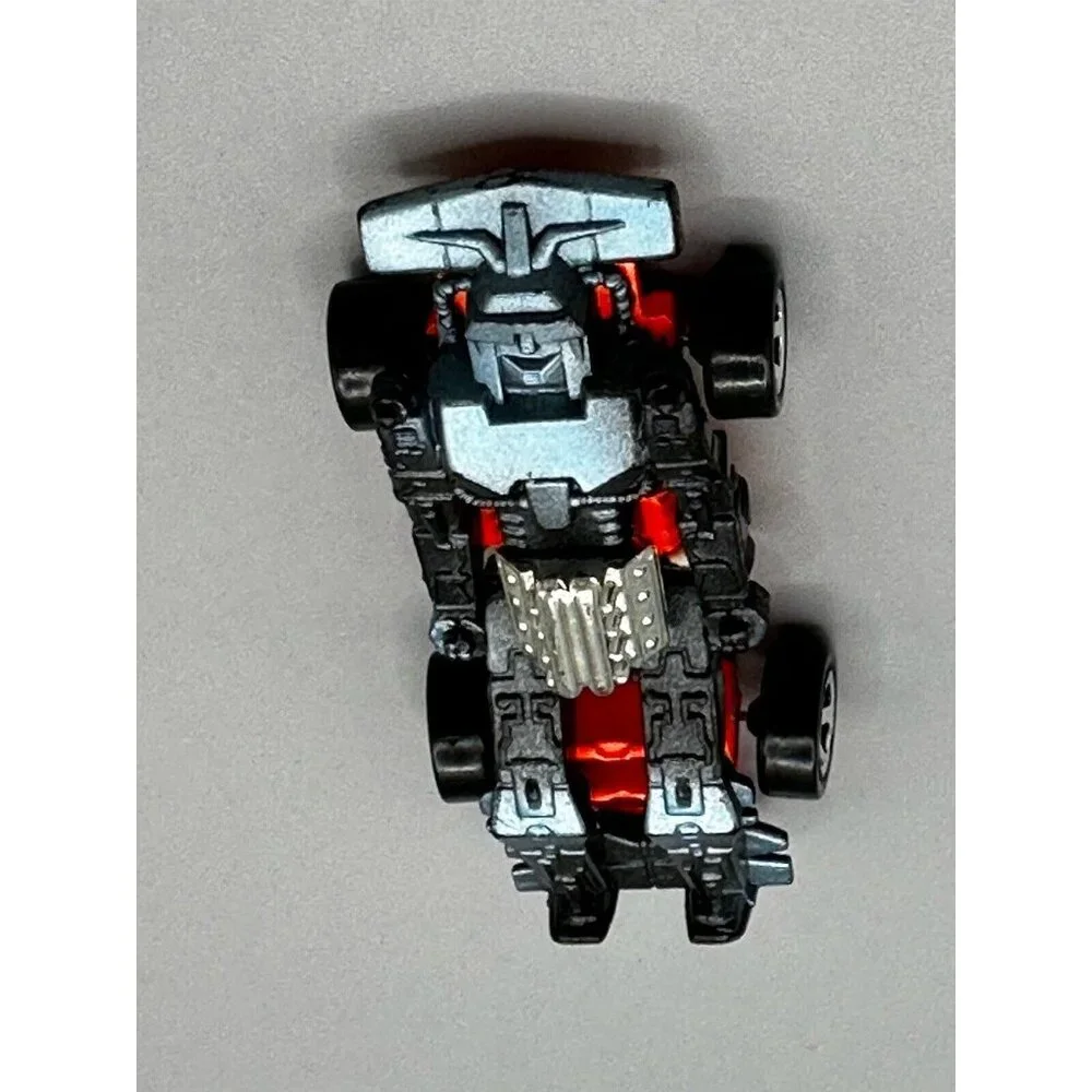 Hot Wheels 1986 Robot Car Speed‎ Demons Blue Black vintage Orange Loose Diecast